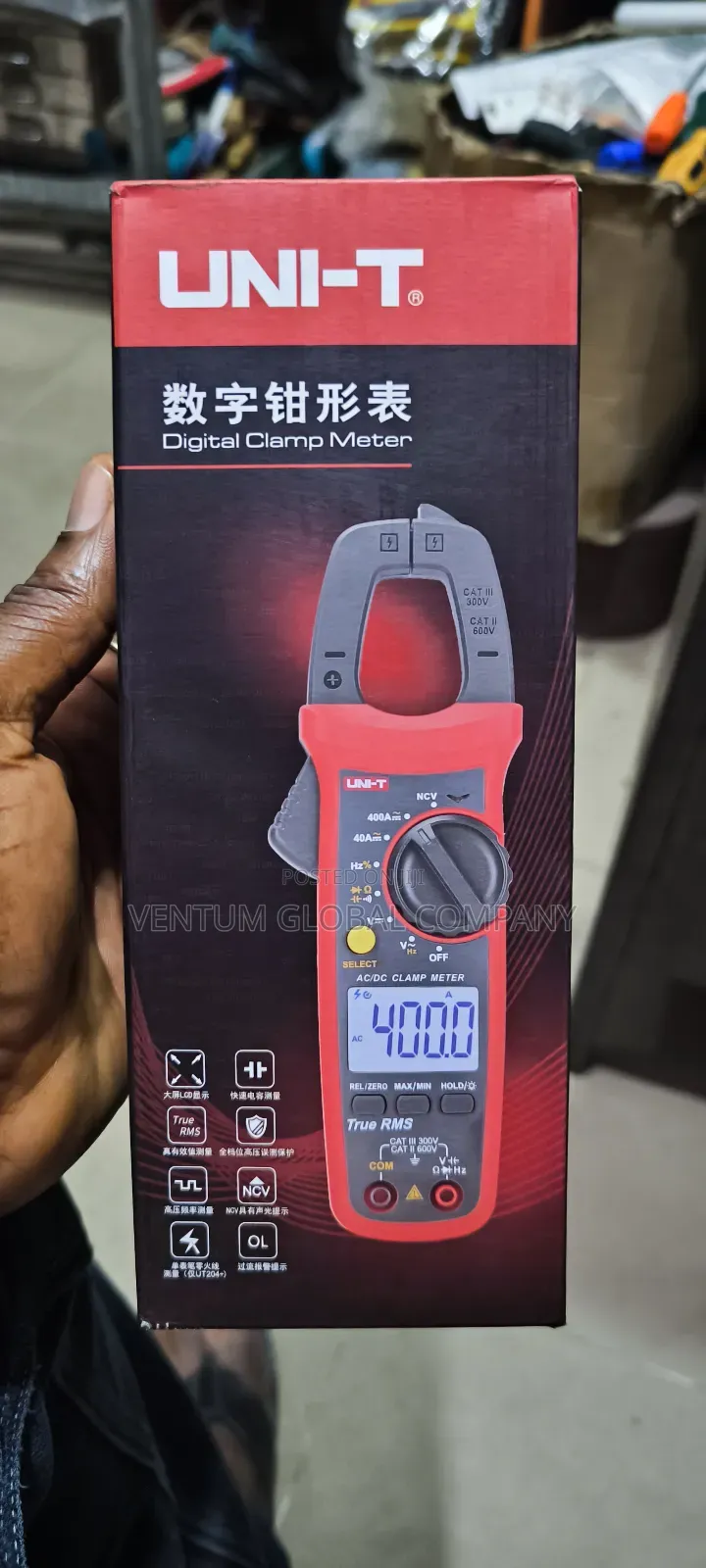Clamp Meter for Dc and Ac