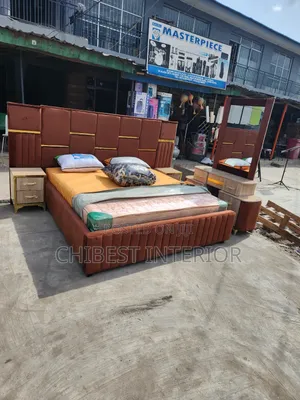 Set of Brand New 6by6 Upholstery Bed.