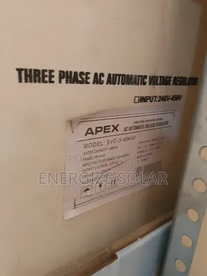 60kva Apex 3 Phase Automatic Voltage Regulator (240-450vac)