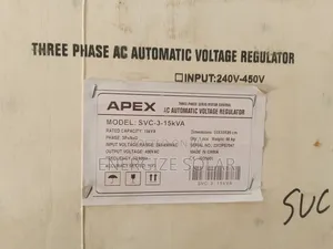 15kva Apex 3 Phase Automatic Ac Voltage Regulator