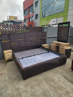 Six by Six Upholstery Bed With Full Accessories
