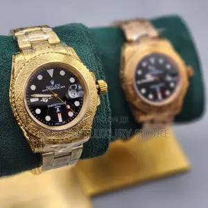 Rolex Quality Luxury Men Chain Strap Wristwatch