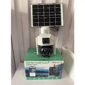 Solar Camera Dual Lens 4g Sim PTZ V380 Pro