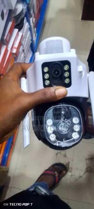 PTZ 4g Solar Camera With Double Lens