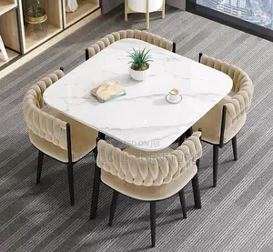 Marble Top Dining Set