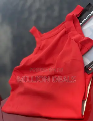 Classic Red High Fashion Men’S Red Tank Vest