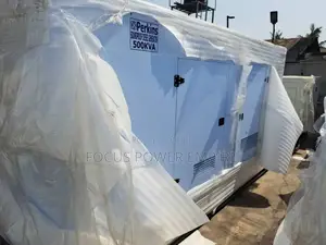 Original 500kva Perkins Diesel Soundproof Gen  Copper Coil