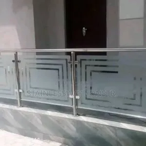 Glass Blasted Inner With Stainless Frame