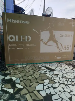 Hisense Qled Smart T.V 85"