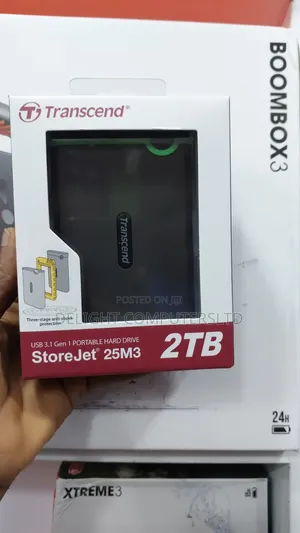 Transcend 2tb Usb 3.1 External Hard Drive