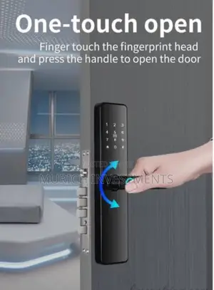 Tuya Smart App Wifi Fingerprint Door Lock Ic Card Digital