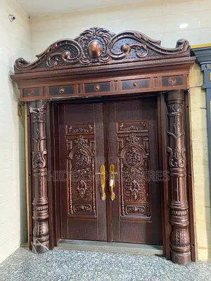 Cast Copper Door