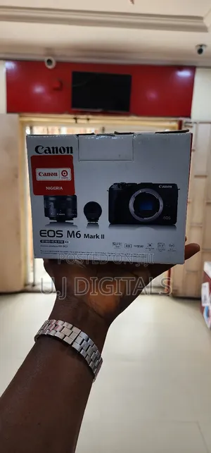 Canon Eos M6 Mark Ii Mirrorless Camera With 15-45mm Lens