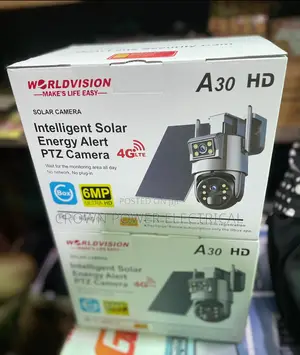 A30 Hd 6mp Intelligent Solar Energy Alert PTZ Camera