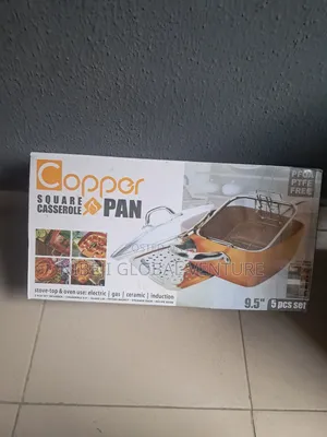 Copper Square Casserole Pan