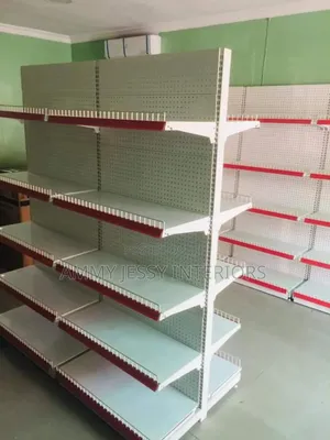 Model Standard Supermarket Shelf Double Side