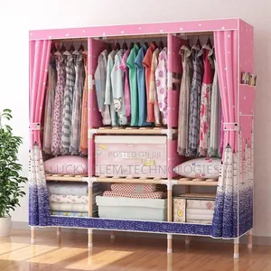 Elegant Mobile Wardrobe Closet.