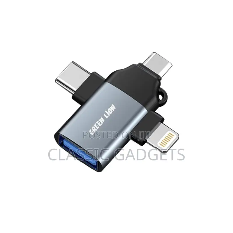 Green Lion 3 in 1 Otg (Lightning / Micro / Type-C
