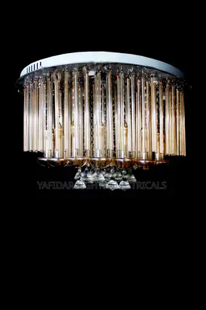 Led Crystal Ceiling Light With Mp3