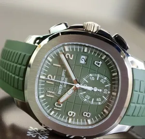 Original Patek Philippe Green Rubber Strap Watch