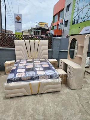 Set of Padded 5by6 Bed.