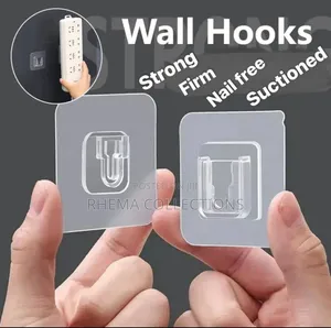 10pcs/Set Double Sided Adhesive Strong Wall Hook