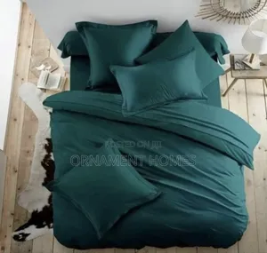 Emerald Bedsheet Duvet and Decorative Pillowcases
