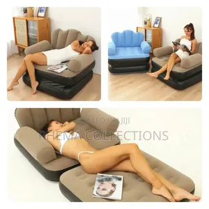 2 Layers/Steps Multipurpose Inflatable Bed and Chair