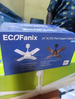 Ecofanix 24 Inches Pure Copper Solar Ceiling Fan