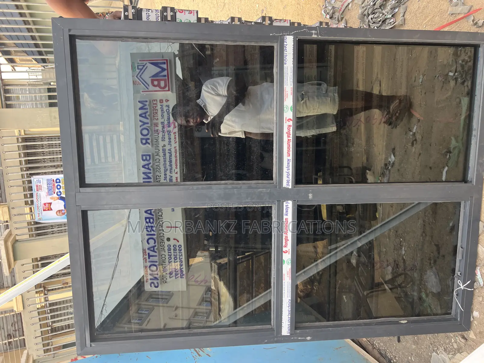 Projected Window With Fixed Light