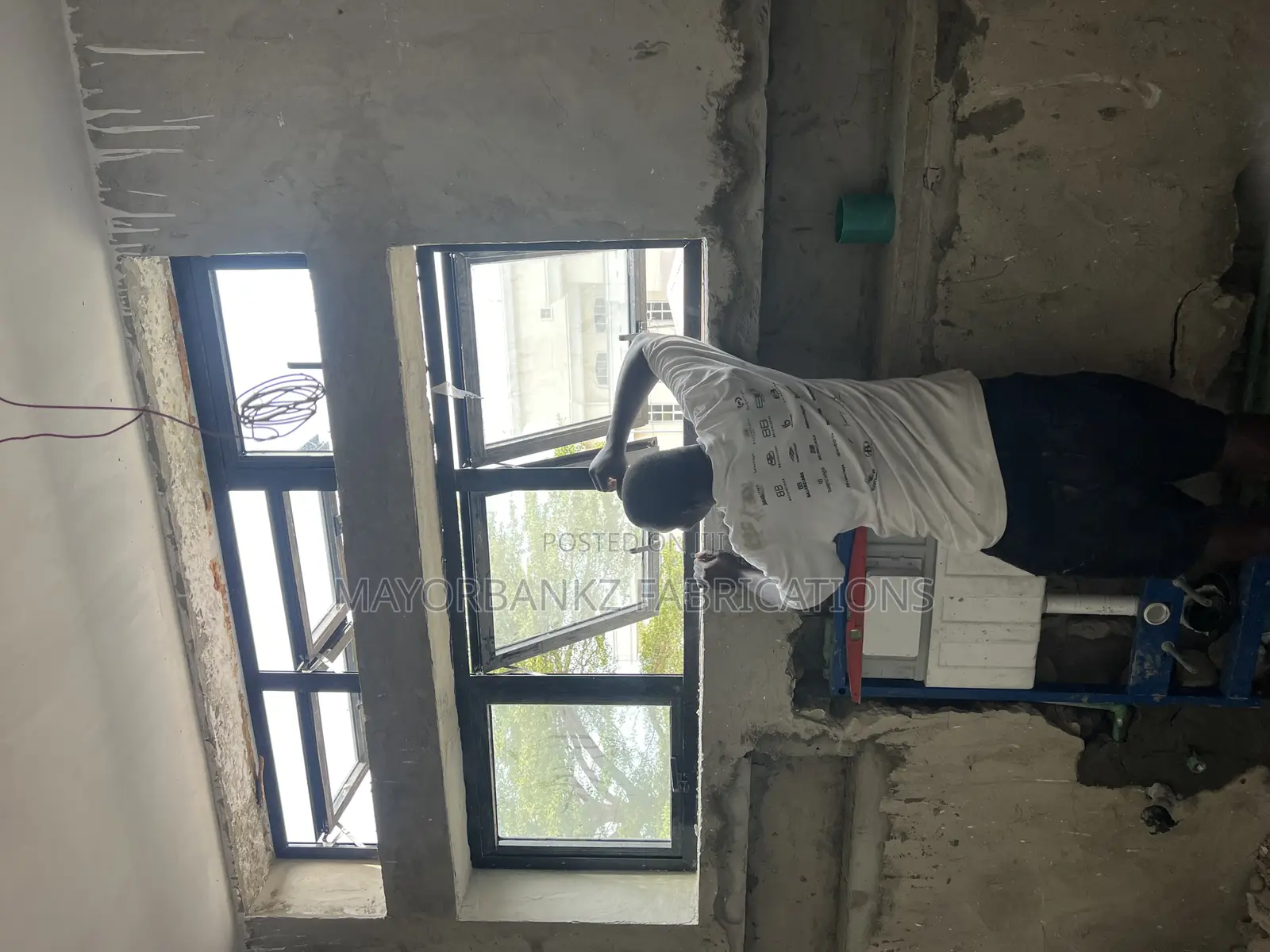 Projected Window With Fixed Light