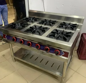 Industrial Gas Cooker 6burner Without Oven