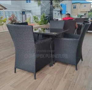 4 Seaters Set of Rattan Chairs