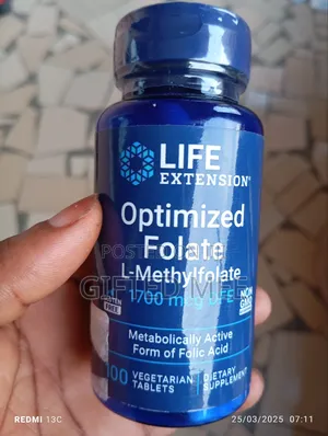Life Extension Optimized Folate 1700mg X 100 Tablets