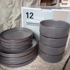 12 Pieces Stone Dinner Wares