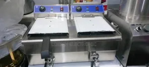 Double Gas Deep Fryer With Tap