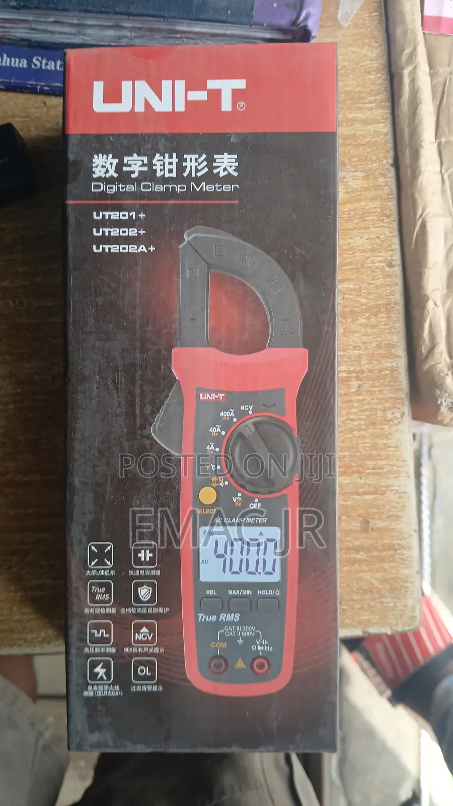 Uni-T Digital Clamp Meter, Specifically Models, Ut202+