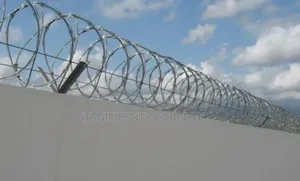Razor Blade Barb Wire Installation