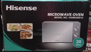 Hisense 20l Manual Microwave -Silver