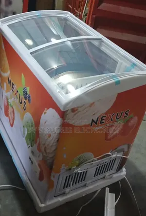 226 Liters, Nexus Ice Cream Freezer.