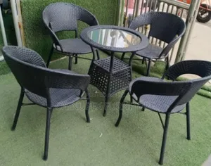 4 Seaters Set of Rattan Chairs
