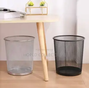 Metal Mesh Paper Trash Bin