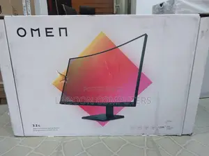 Omen by HP 31.5 Inch QHD 165hz Curved Gaming Monitor