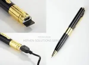 Office Golden Hd Pen Camera, for Security