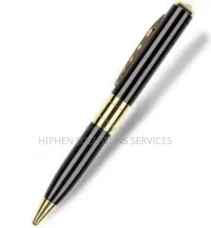 Video Audio Recording Indoor Outdoor Spy Pen Camera - Black