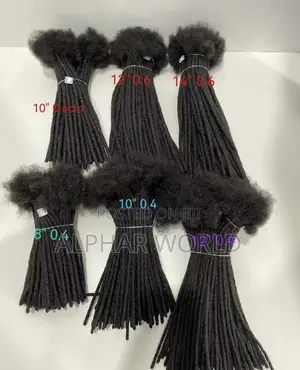 Human Hair Dread Locks Extensions