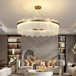 Villa Gold Crystal Pendant