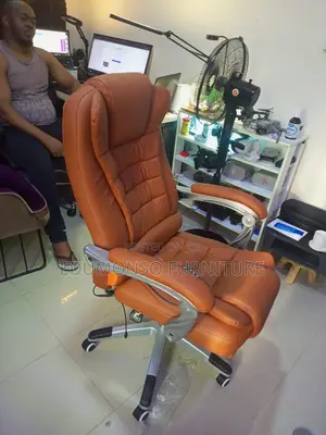 Massage Reclining Office Chair With 7 Points Vibration