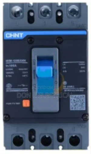 100amps 3pole McCb Chint Breaker
