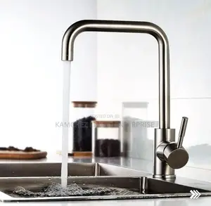 Mono Kitchen Mixer Tap – Brushed Steel